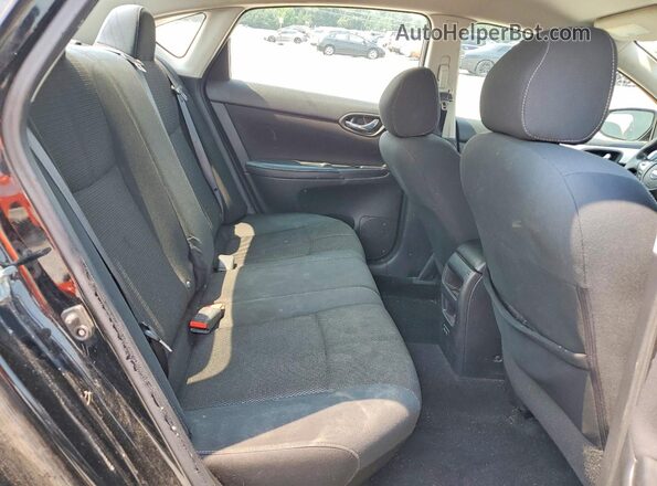 3N1AB7AP9KY231798 2019 NISSAN SENTRA Black Вид задніх сидінь
