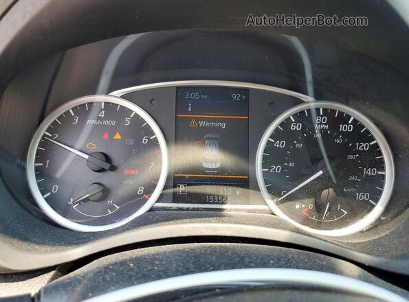 3N1AB7AP9KY231798 2019 NISSAN SENTRA Black Вид щитка приладів