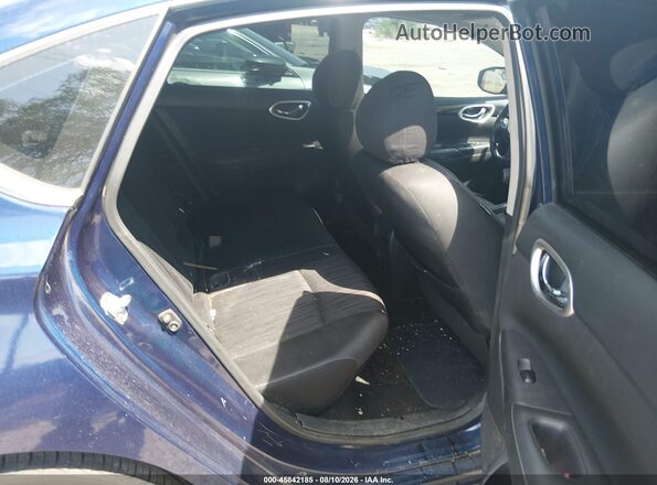 3N1AB7AP9KY244664 2019 NISSAN SENTRA Blue VIN კოდის სტიკერის ხედი