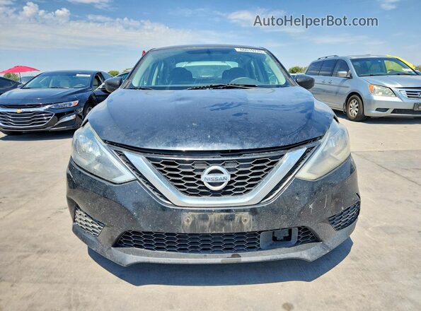 3N1AB7AP9KY251615 2019 NISSAN SENTRA Черный Вид спереди