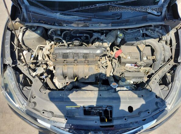 3N1AB7AP9KY251615 2019 NISSAN SENTRA Черный Вид задней части салона