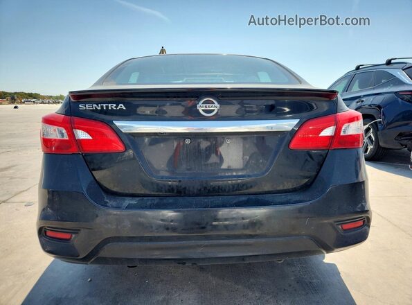 3N1AB7AP9KY251615 2019 NISSAN SENTRA Черный Вид сзади