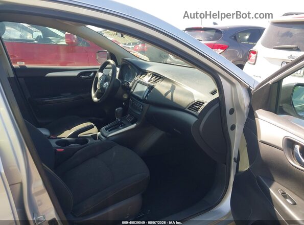 3N1AB7AP9KY262677 2019 NISSAN SENTRA Silver Front interior view