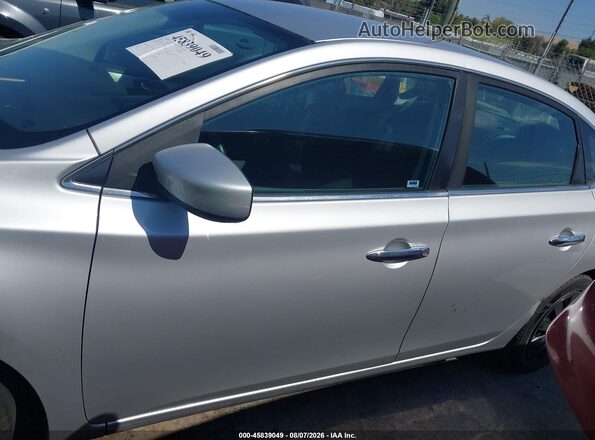 3N1AB7AP9KY262677 2019 NISSAN SENTRA Silver 360 interior view