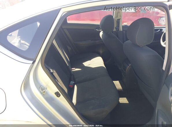 3N1AB7AP9KY262677 2019 NISSAN SENTRA Silver VIN sticker view
