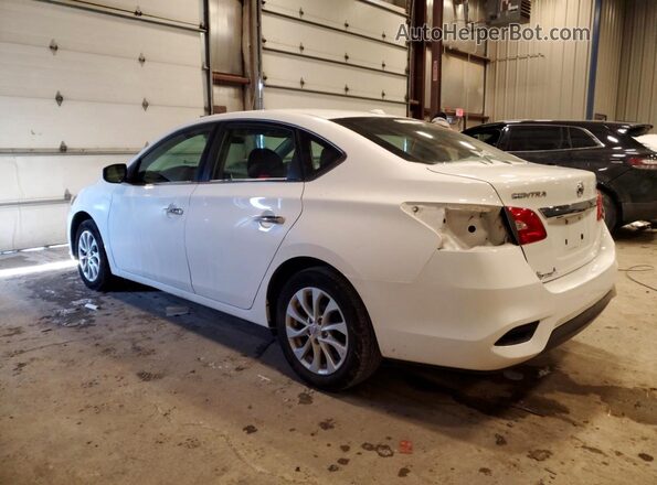 3N1AB7AP9KY278751 2019 NISSAN SENTRA White Задня ліва чверть