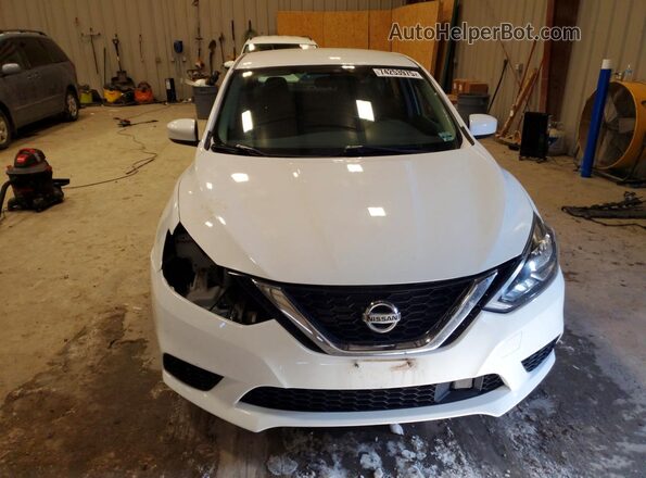 3N1AB7AP9KY278751 2019 NISSAN SENTRA White Вид спереду