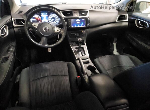3N1AB7AP9KY278751 2019 NISSAN SENTRA White Вид щитка приладів