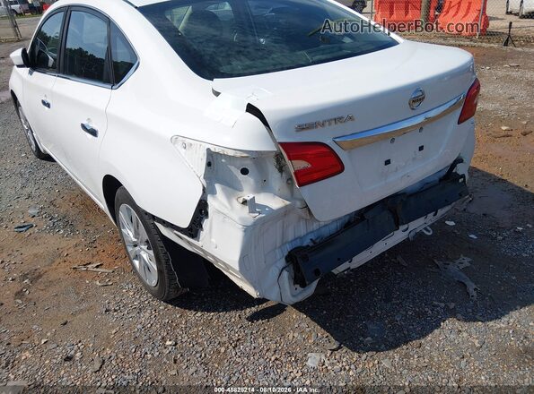 3N1AB7AP9KY279169 2019 NISSAN SENTRA White წინა ხედი