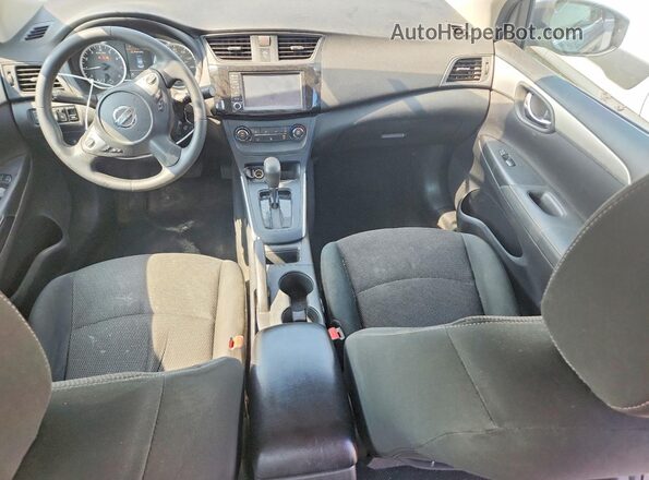 3N1AB7AP9KY285635 2019 NISSAN SENTRA Gray წინა პანელის ხედი