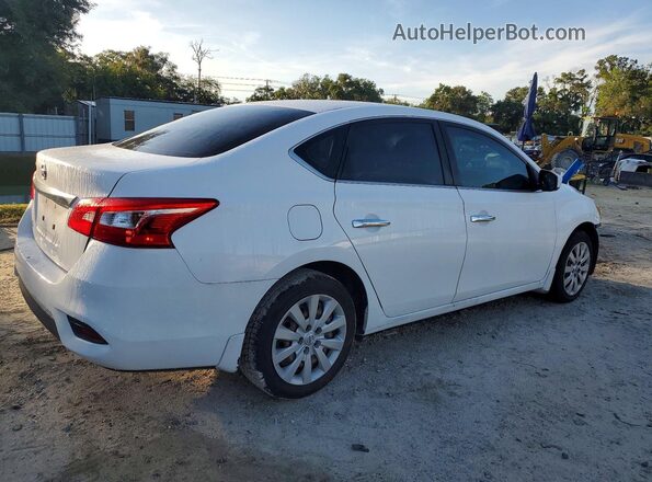 3N1AB7AP9KY327222 2019 NISSAN SENTRA White Rear right