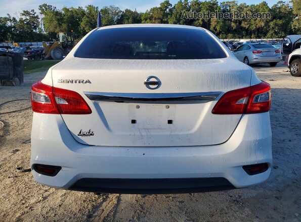 3N1AB7AP9KY327222 2019 NISSAN SENTRA White Rear view