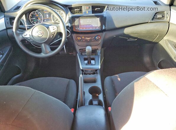 3N1AB7AP9KY327222 2019 NISSAN SENTRA White Dashboard view