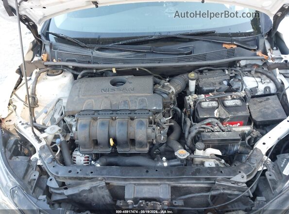 3N1AB7AP9KY335028 2019 NISSAN SENTRA White Vista trasera