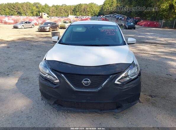 3N1AB7AP9KY335028 2019 NISSAN SENTRA White Vista frontal