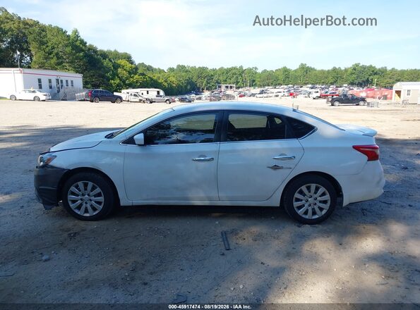 3N1AB7AP9KY335028 2019 NISSAN SENTRA White Vista interior de 360 grados