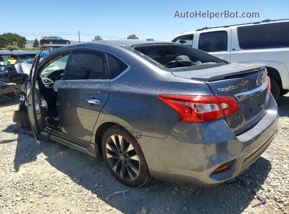 3N1AB7AP9KY348541 2019 NISSAN SENTRA Gray Задня ліва чверть