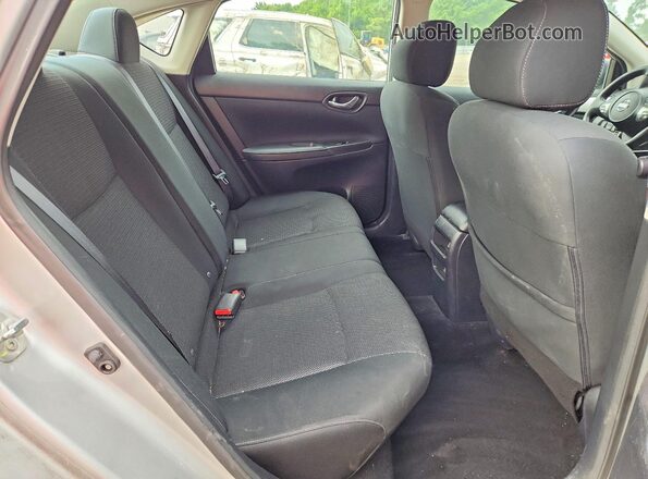 3N1AB7AP9KY361824 2019 NISSAN SENTRA Silver Rear seats view