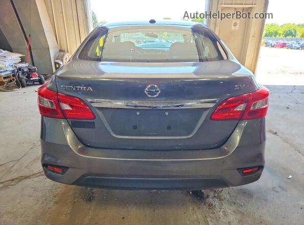 3N1AB7AP9KY361919 2019 NISSAN SENTRA Gray Հետևի տեսք