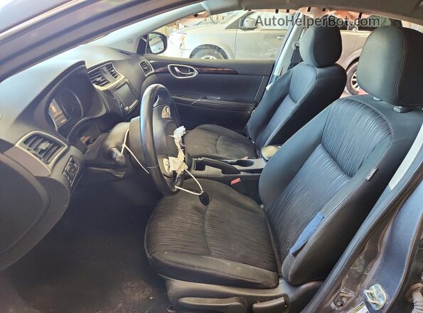 3N1AB7AP9KY361919 2019 NISSAN SENTRA Gray Սալոնի դիմացի տեսք