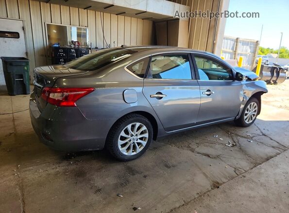 3N1AB7AP9KY361919 2019 NISSAN SENTRA Gray Հետևի աջ