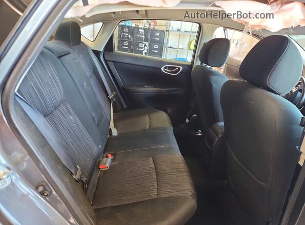 3N1AB7AP9KY361919 2019 NISSAN SENTRA Gray Հետևի նստատեղերի տեսք