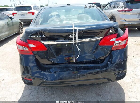 3N1AB7AP9KY362729 2019 NISSAN SENTRA Black Widok z przodu