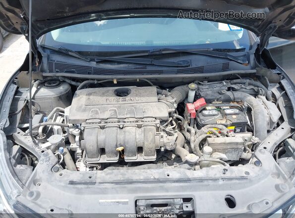 3N1AB7AP9KY362729 2019 NISSAN SENTRA Black Widok z tyłu