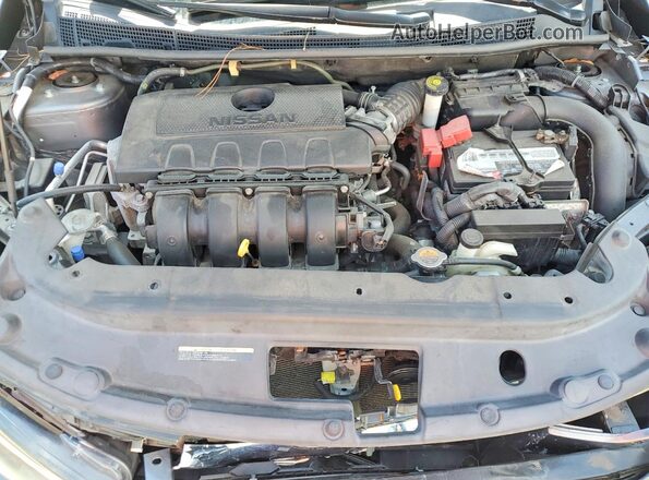 3N1AB7AP9KY364125 2019 NISSAN SENTRA Gray უკანა სალონის ხედი