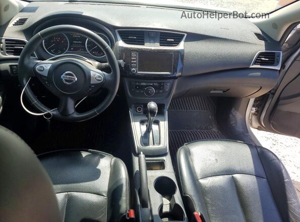 3N1AB7AP9KY371320 2019 NISSAN SENTRA Silver წინა პანელის ხედი