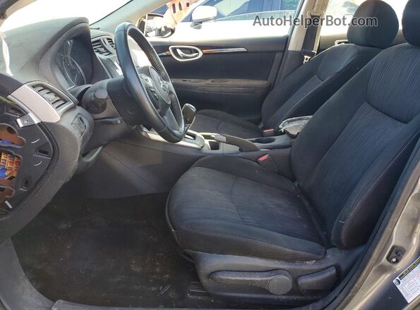 3N1AB7AP9KY373388 2019 NISSAN SENTRA Gray Vista interior delantera