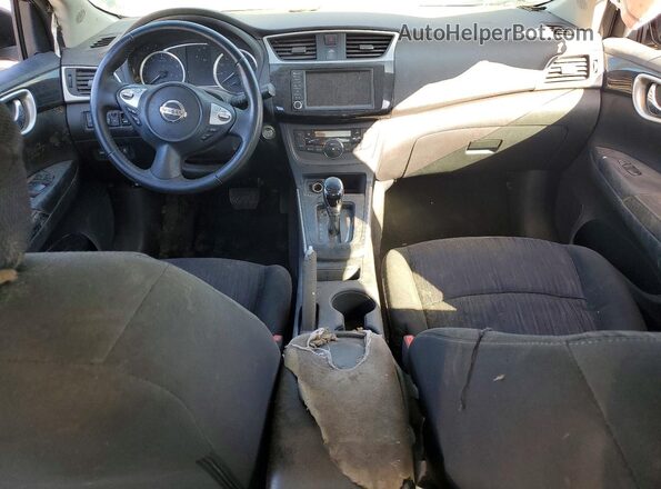 3N1AB7AP9KY373388 2019 NISSAN SENTRA Gray Vista del salpicadero