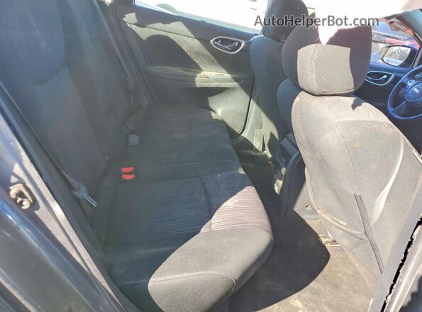 3N1AB7AP9KY373388 2019 NISSAN SENTRA Gray Vista de los asientos traseros