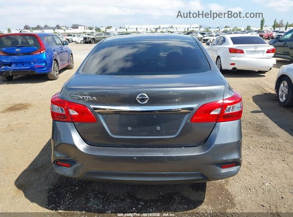 3N1AB7AP9KY391051 2019 NISSAN SENTRA Gray 