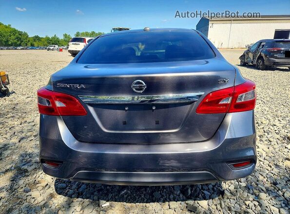 3N1AB7AP9KY391986 2019 NISSAN SENTRA Серый Вид сзади