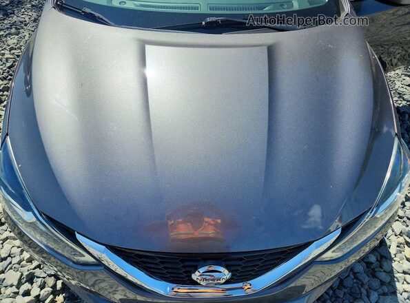 3N1AB7AP9KY391986 2019 NISSAN SENTRA Серый Вид задней части салона