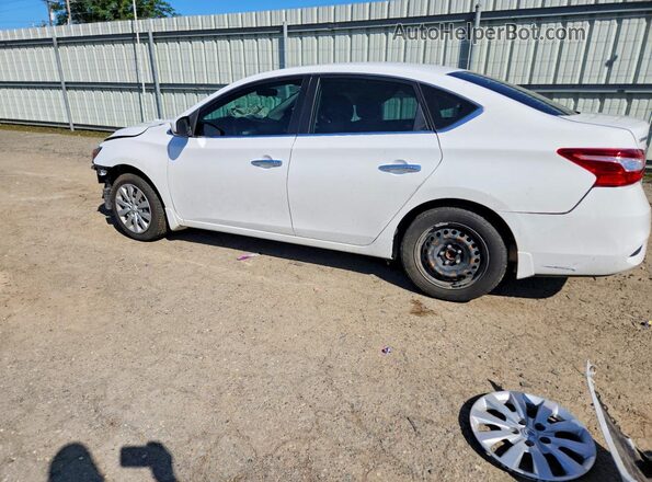 3N1AB7AP9KY398727 2019 NISSAN SENTRA White Задня ліва чверть