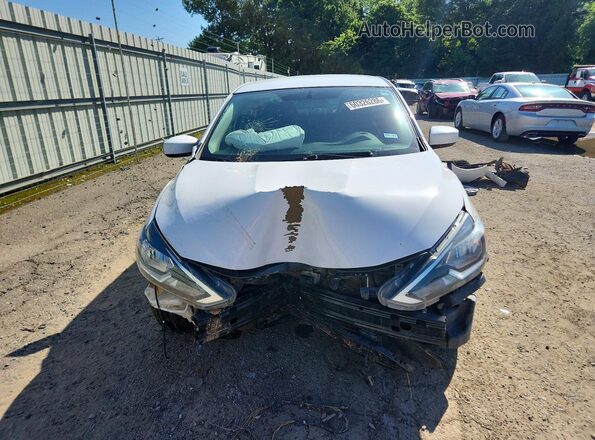 3N1AB7AP9KY398727 2019 NISSAN SENTRA White Вид спереду