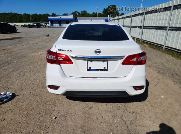 3N1AB7AP9KY398727 2019 NISSAN SENTRA White Вид ззаду