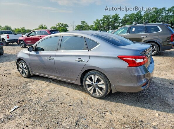 3N1AB7AP9KY401156 2019 NISSAN SENTRA Gray Tył lewy