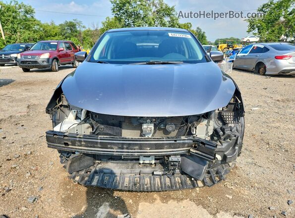 3N1AB7AP9KY401156 2019 NISSAN SENTRA Gray Widok z przodu