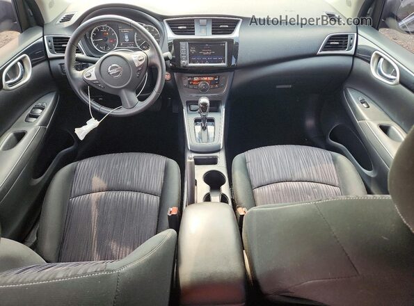 3N1AB7AP9KY401156 2019 NISSAN SENTRA Gray Widok deski rozdzielczej