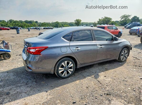 3N1AB7AP9KY401156 2019 NISSAN SENTRA Gray Tył prawy