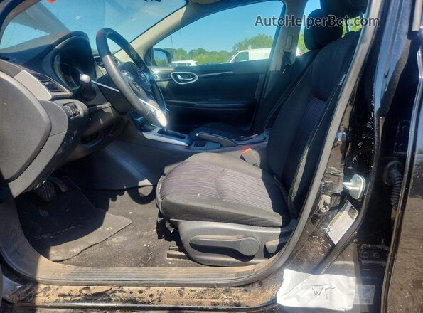 3N1AB7AP9KY409290 2019 NISSAN SENTRA Black Սալոնի դիմացի տեսք
