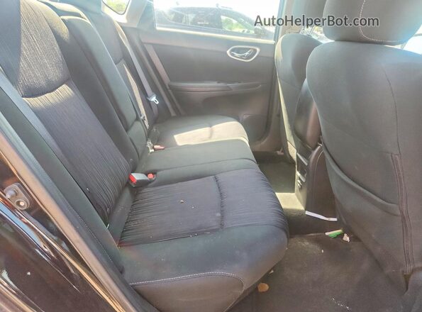 3N1AB7AP9KY409290 2019 NISSAN SENTRA Black Հետևի նստատեղերի տեսք