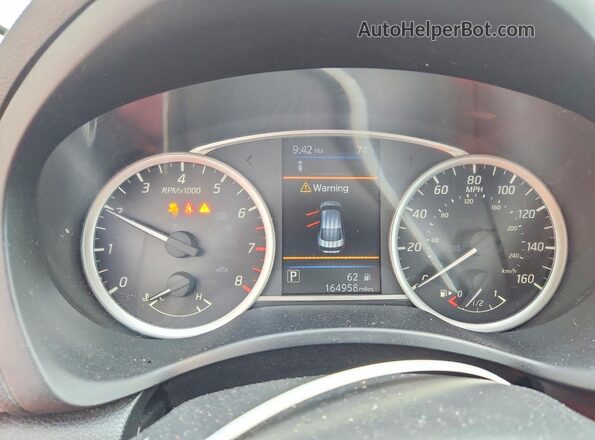 3N1AB7AP9KY434738 2019 NISSAN SENTRA Синий Вид щитка приборов