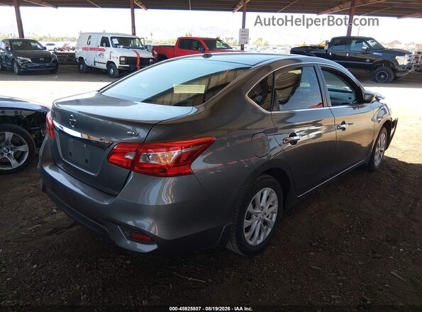 3N1AB7AP9KY439714 2019 NISSAN SENTRA Gray Задня права чверть