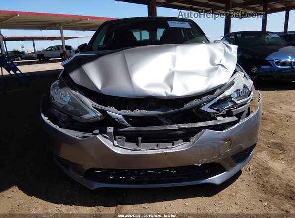 3N1AB7AP9KY439714 2019 NISSAN SENTRA Gray Вид спереду