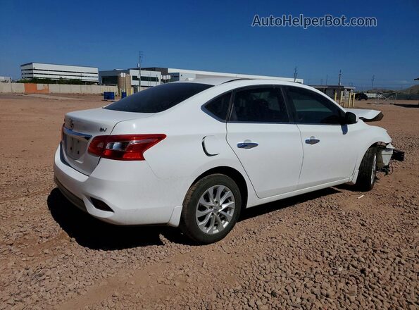 3N1AB7AP9KY440023 2019 NISSAN SENTRA White Հետևի աջ