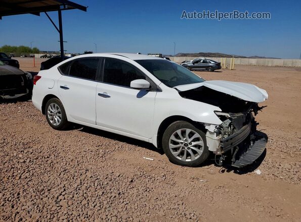 3N1AB7AP9KY440023 2019 NISSAN SENTRA White Առջևի աջ